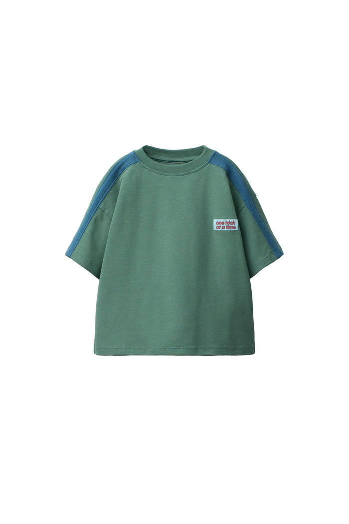 Interlock Label T-shirt – Green