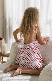 Rosie Dress — Cherry Polka
