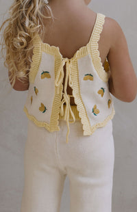 Limone Knit Top