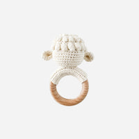 Teether Lamb Baby Newborn Rattle Gift Toy Sheep Farm