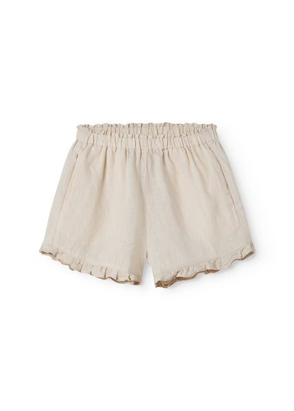 Baby Frill Shorts - Cream