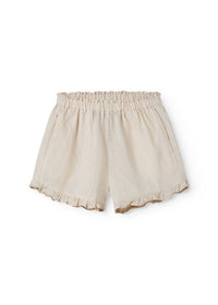 Baby Frill Shorts — Cream