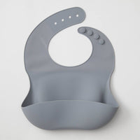 The Saturday Baby Bibs - Pantone Silicone Bib (Sky)