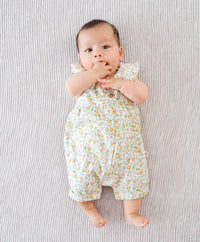 Organic Cotton Daisy Print Romper