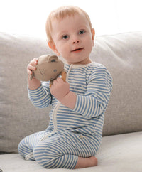 Organic Cotton Zip Growsuit