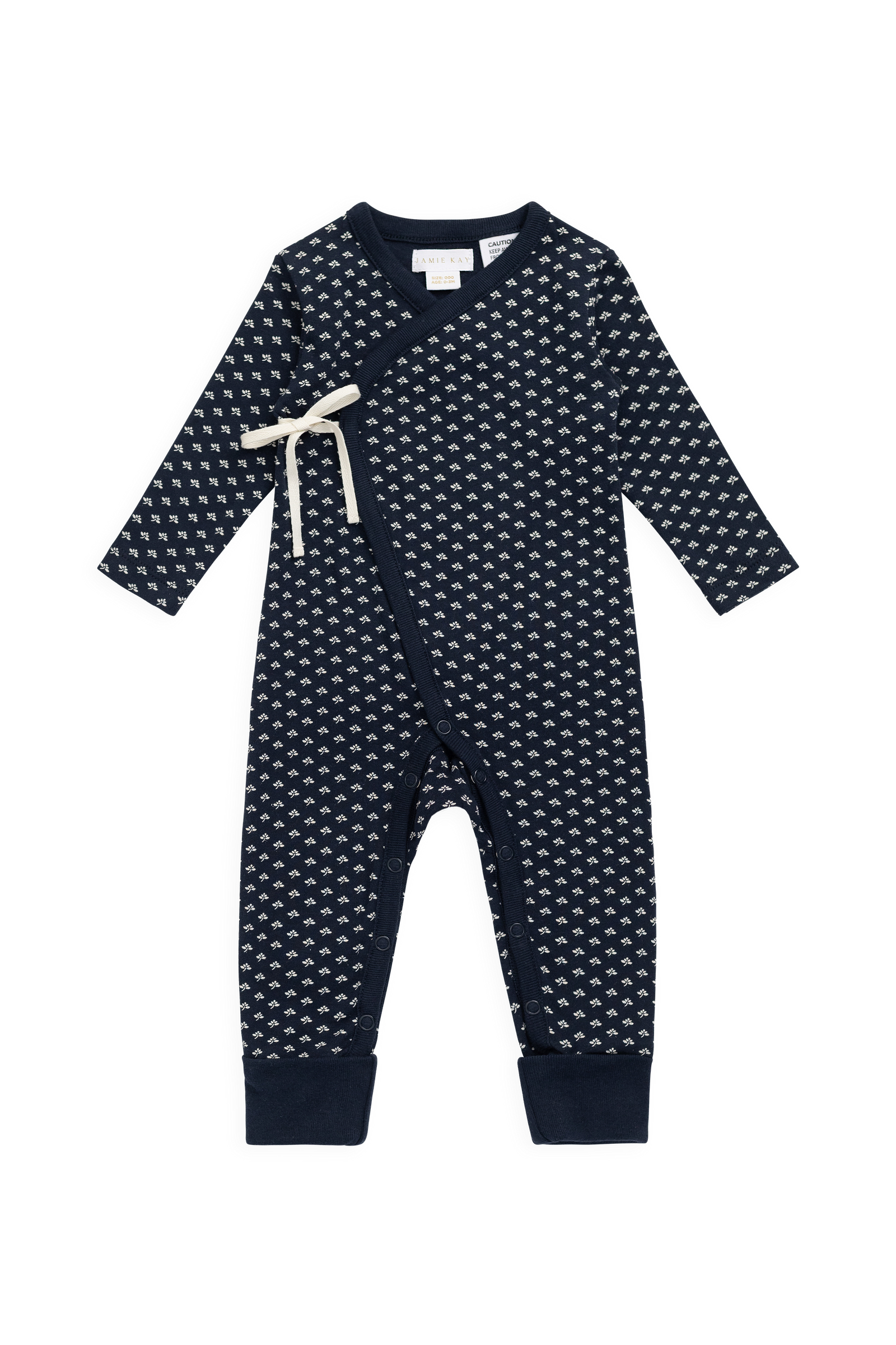 Organic Cotton Estelle Onepiece - Lisa Petite Indigo
