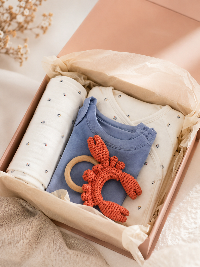 Nautical Newborn – 4-Piece Newborn Essentials Set
