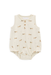Puppy Love Cotton Playsuit Organic Cotton