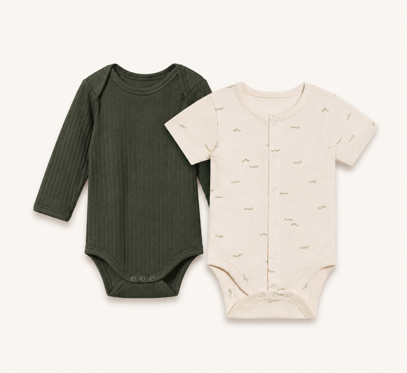 Littles in the Garden — 2-Piece Bodysuit Set
