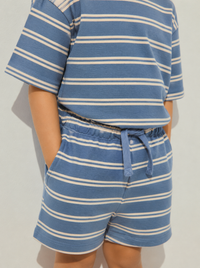 Coastal Stripe Short Set