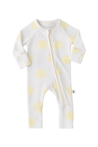 Bamboo Zip Pajamas | Lemon Drop