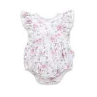 Daisy Floral Bubble Romper