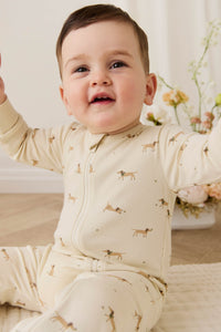 Organic Cotton Zip Onepiece