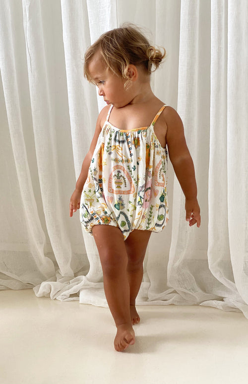 Meditessa Romper — Honey & Stitch baby & toddler clothing