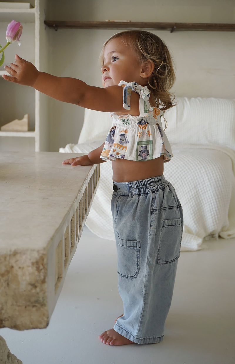 Yarra Barrel Jean Pant