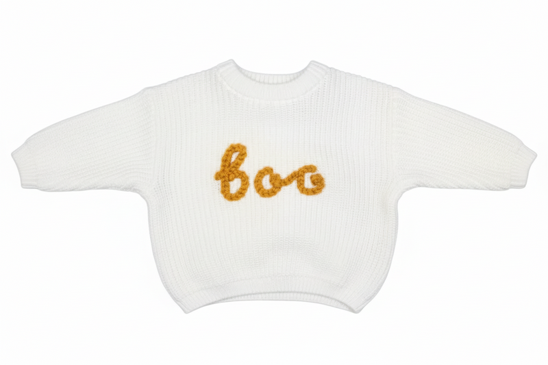 Boo Halloween Sweater