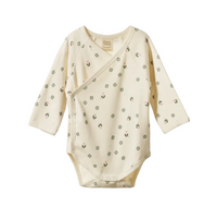 Lucky Long Sleeve Kimono Bodysuit