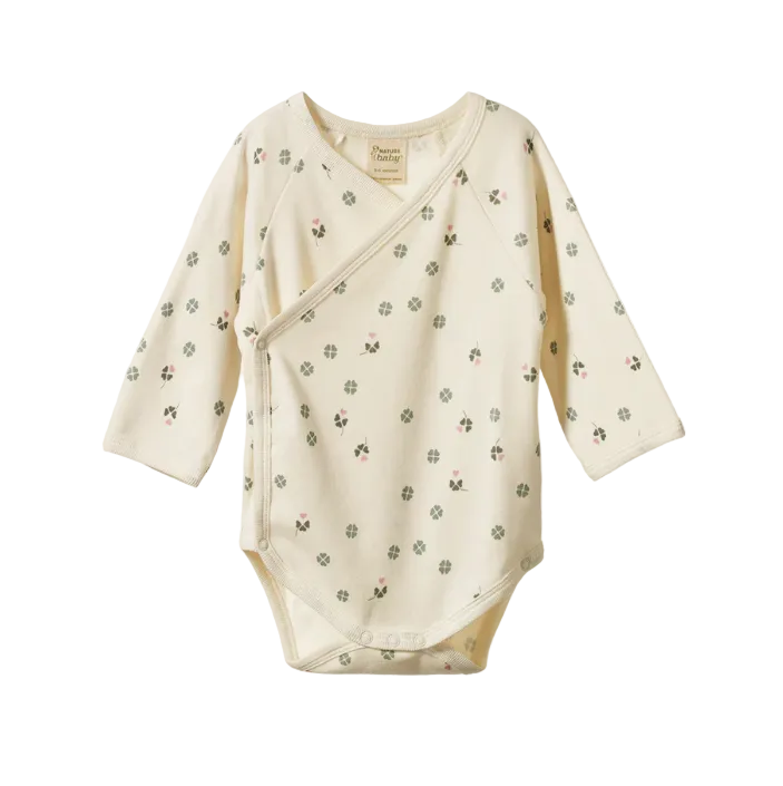 Lucky Long Sleeve Kimono Bodysuit