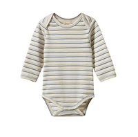 Long-Sleeved Cotton Long Sleeve Bodysuit