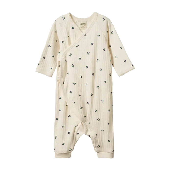 Pointelle Kimono: Soft and Stretchy — Honey & Stitch baby & toddler clothing