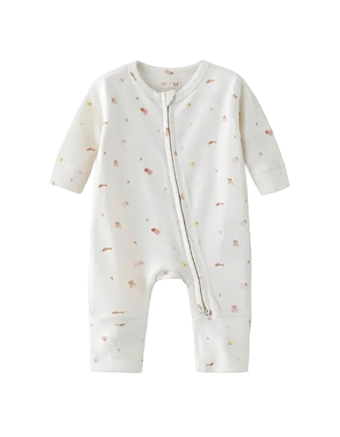 Ivy Long Sleeve One Piece — Honey & Stitch baby & toddler clothing