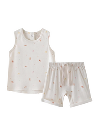 Sea Creatures — Top and Shorts Matching Set