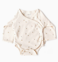 Organic Baby Bodysuit – Schooner