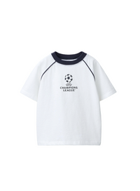 UEFA Champions League Printed T-shirt – White