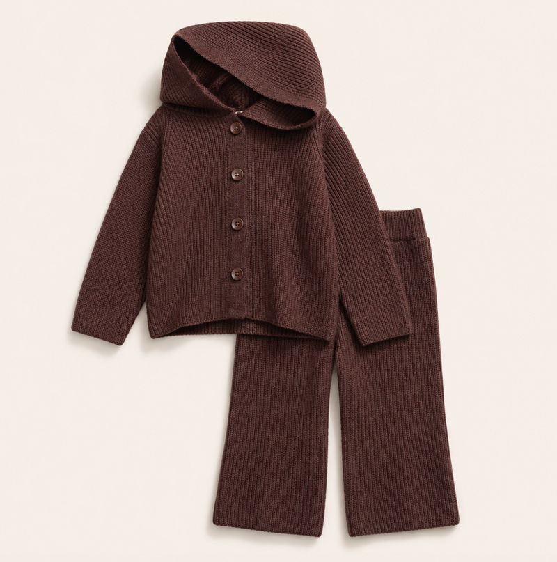 Chocolate Brown Matching Set