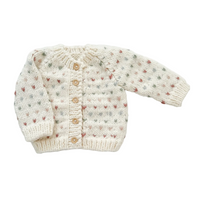 Sawyer Cardigan Pastel Kids Baby Clothing Sweater Winter