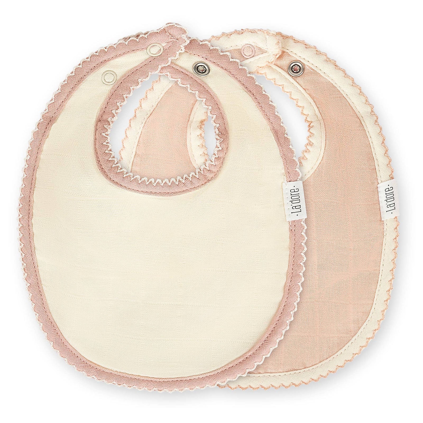 Whimsical Muslin Bibs (2-Pack)