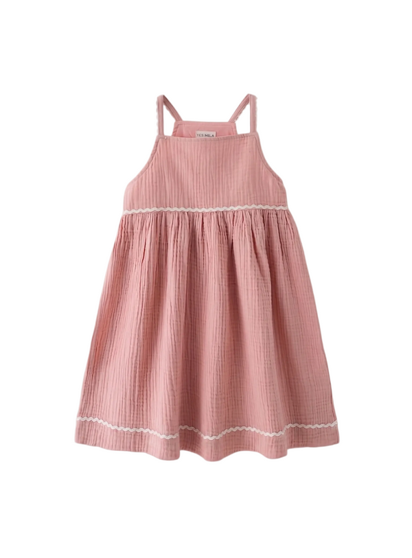 Toasted Peach Organic Cotton Dress