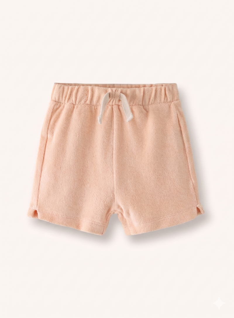 Apricot Organic Cotton Terry Shorts (100% Cotton)