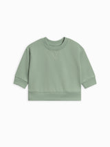 Jade french terry baby pullover sweatshirt
