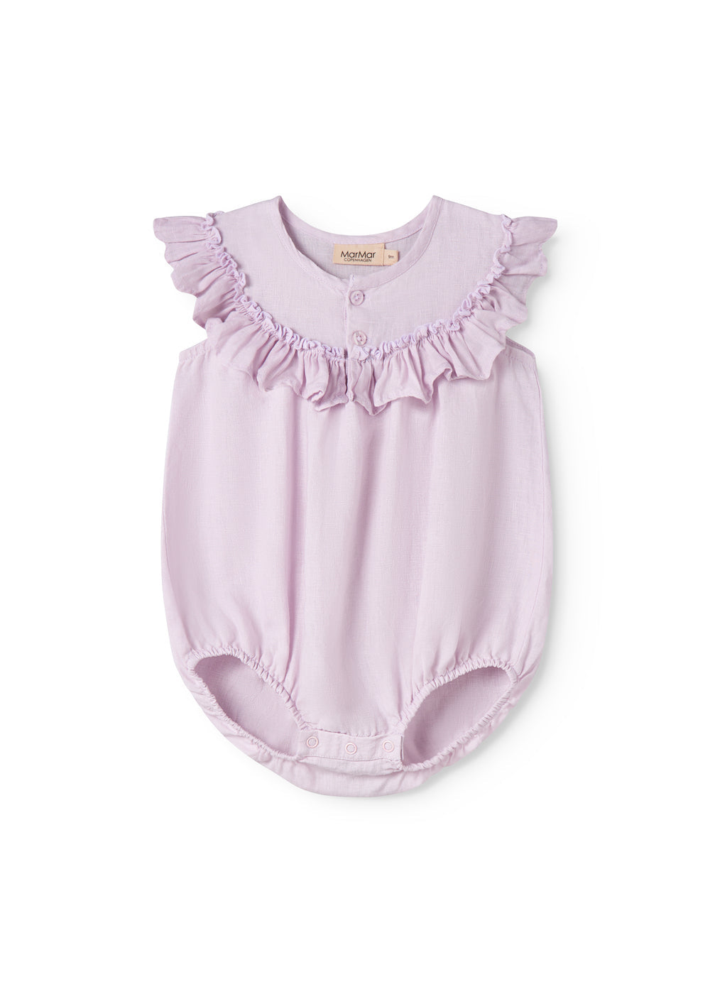 Baby Frill Romper - Sweet Violet