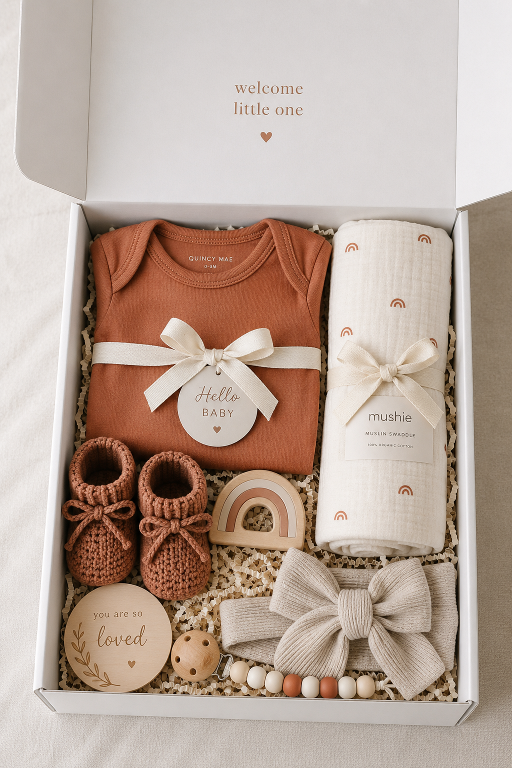 The Newborn Box — curated stage box — Honey & Stitch