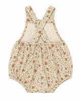 Flower field print cotton baby romper – view 2