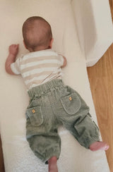 Sage Corduroy Toddler Pants - Designed in Australia