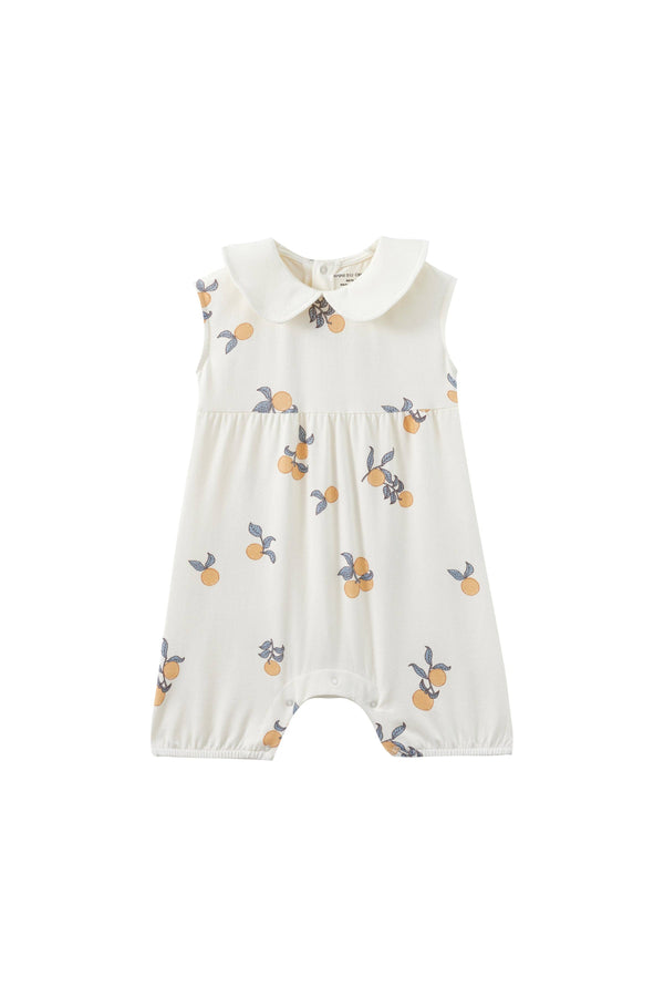 Clementine collar tank baby romper