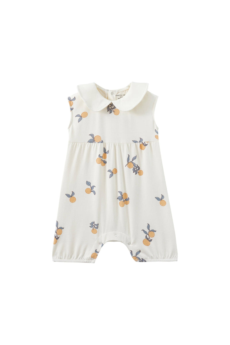 Collar Tank Romper – Clementine