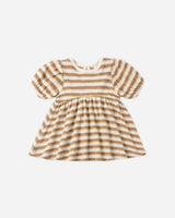 Spice stripe waffle baby dress (vendor placeholder photo)