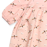 Rose Pink Flare Baby Dress & Bloomer Set – Cotton Jersey