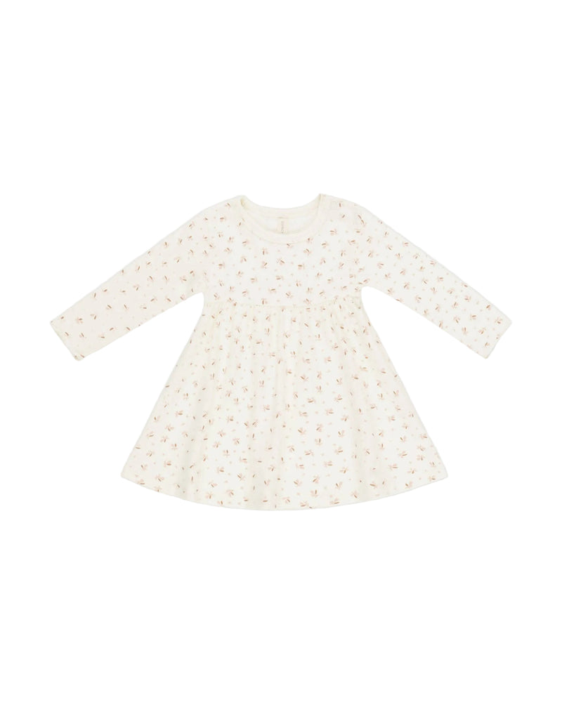 Long Sleeve Play Dress Set – Ivory Floral