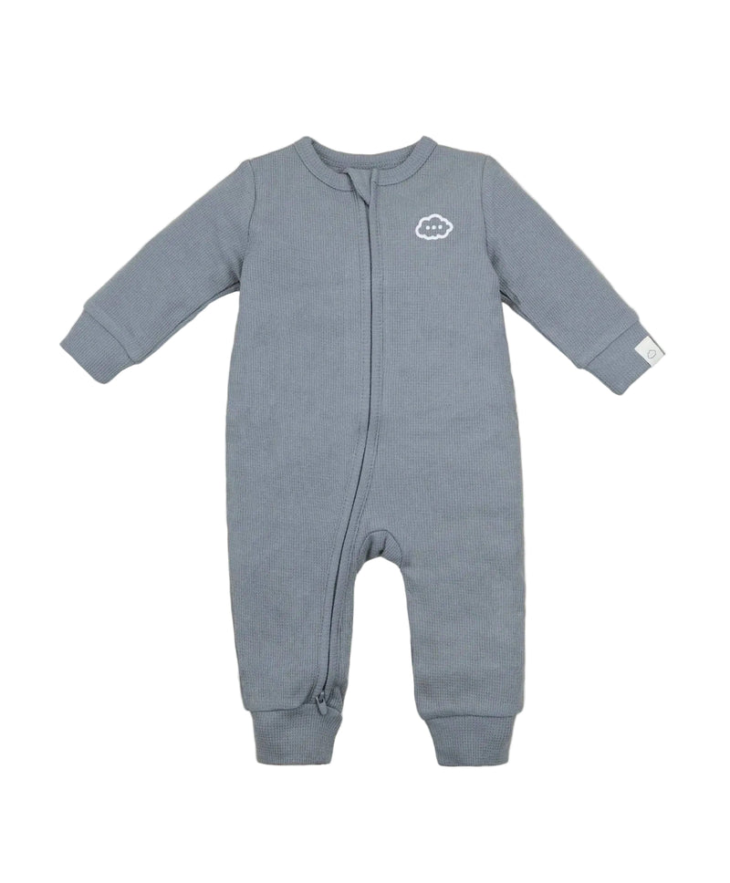 Organic Cotton Waffle Growsuit