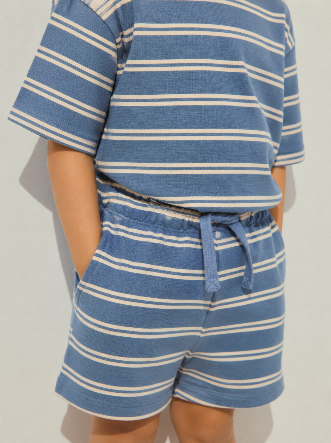 Coastal Stripe Short Set