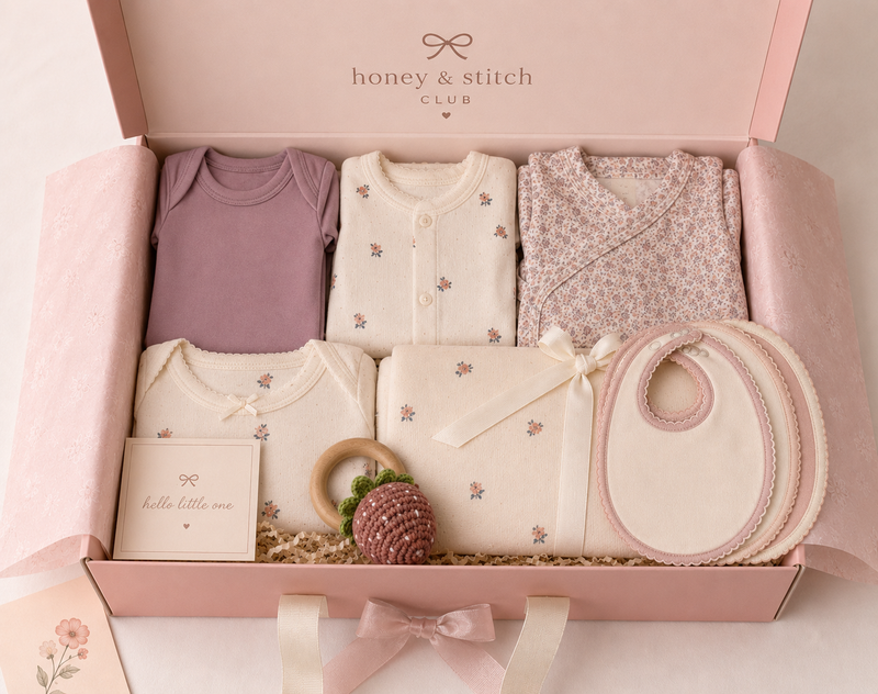 The Lilac Newborn Box - The complete essentials  (8 pcs)