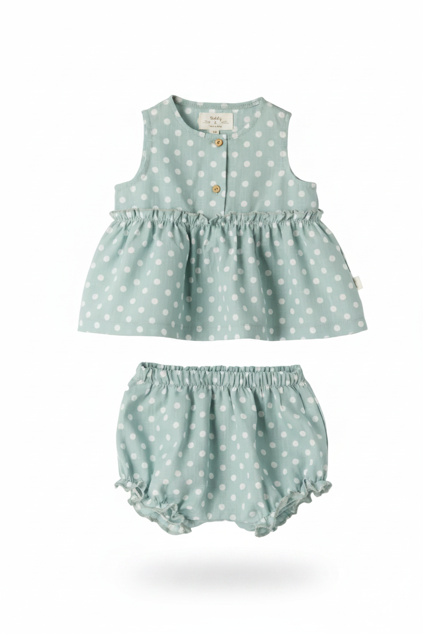 Children's dress and bloomers set