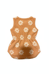 Cinch Playsuit Floral Back