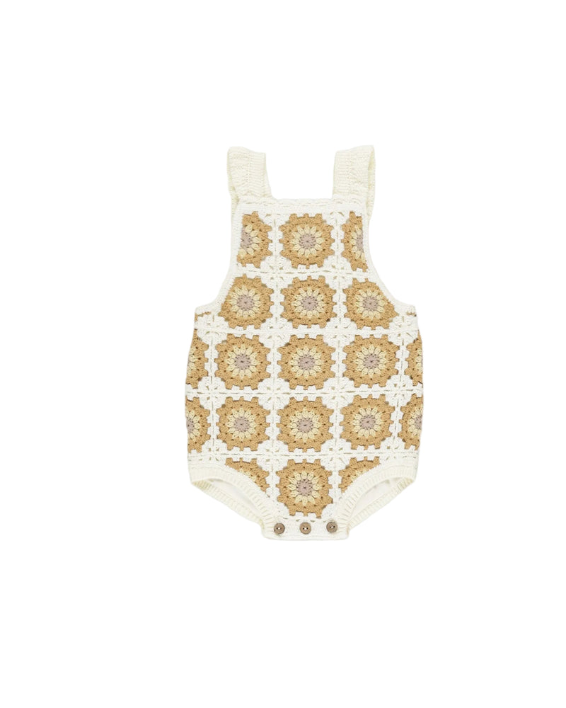 Crochet Cotton Romper