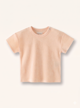 Apricot organic cotton terry baby matching set – view 4